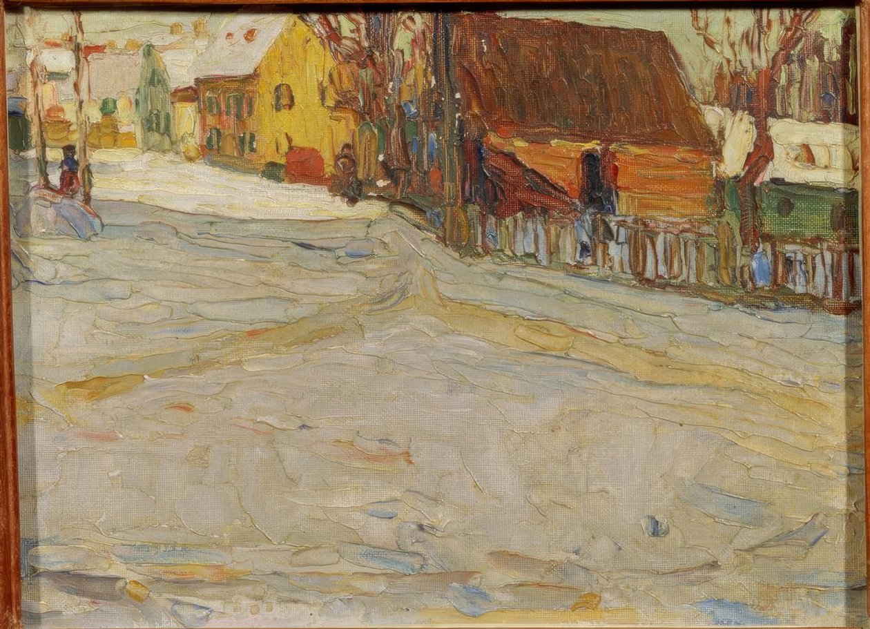 Cityscape by Wassily Kandinsky