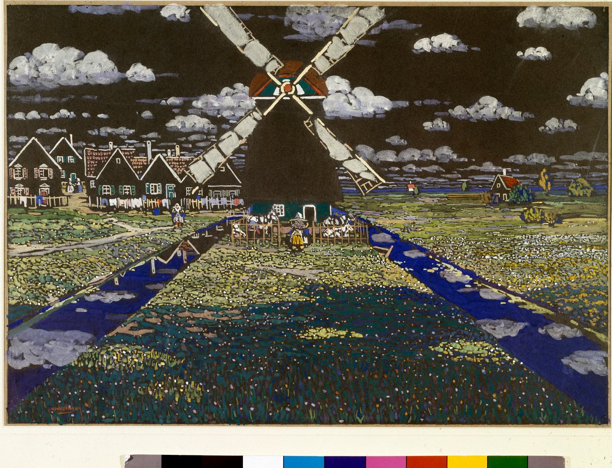 Windmill, 1904 by Wassily Kandinsky