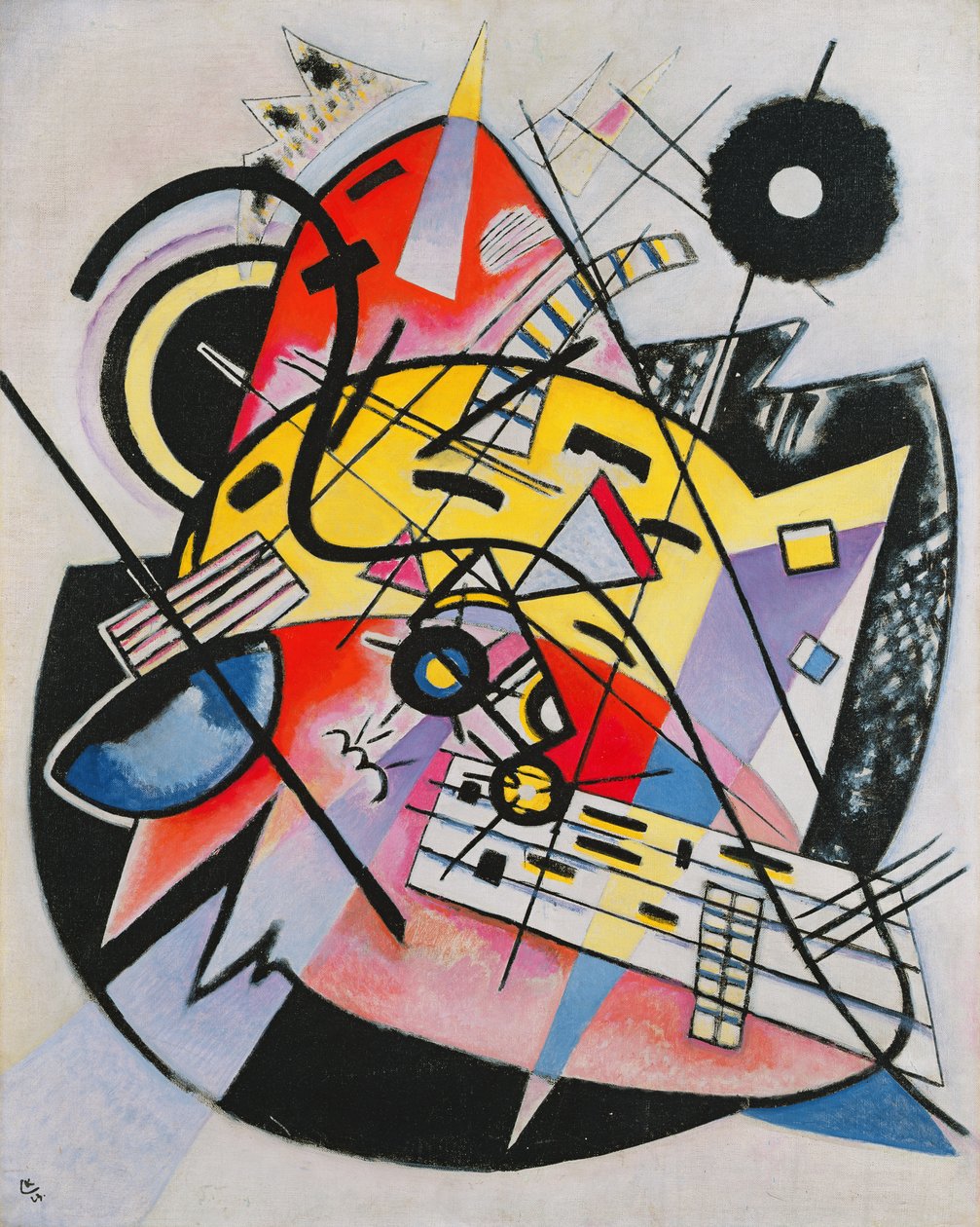 White Point by Wassily Kandinsky