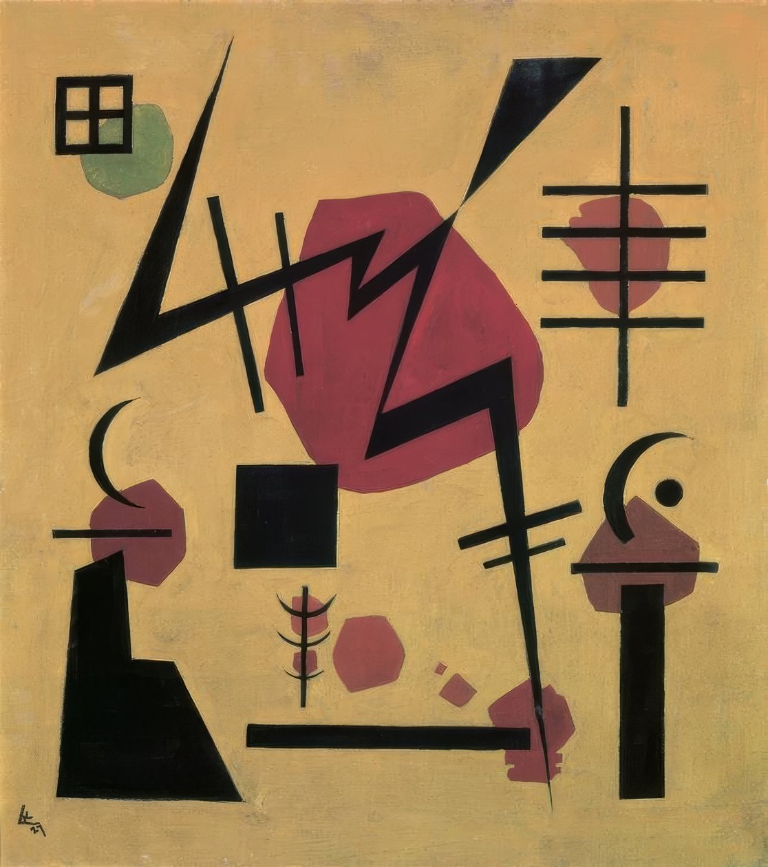 Angular by Wassily Kandinsky