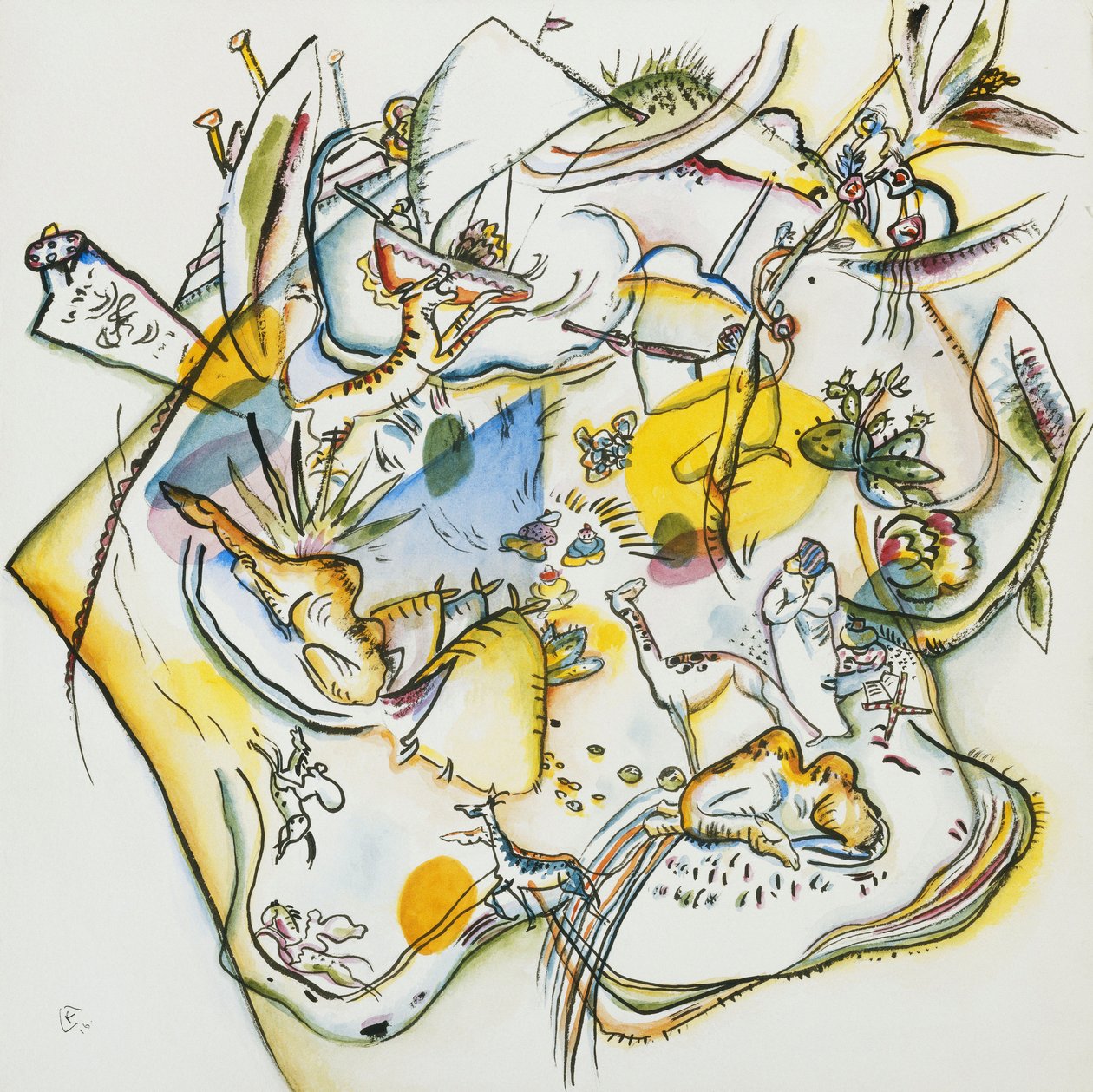 Africa by Wassily Kandinsky