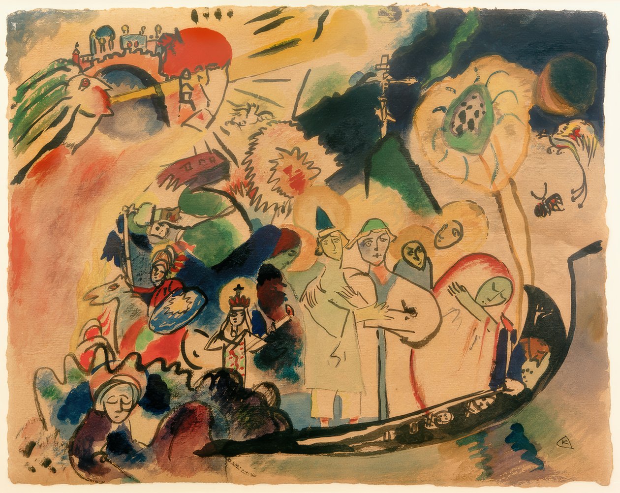 All Saints by Wassily Kandinsky