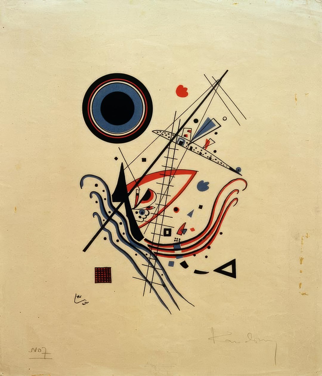Blue by Wassily Kandinsky