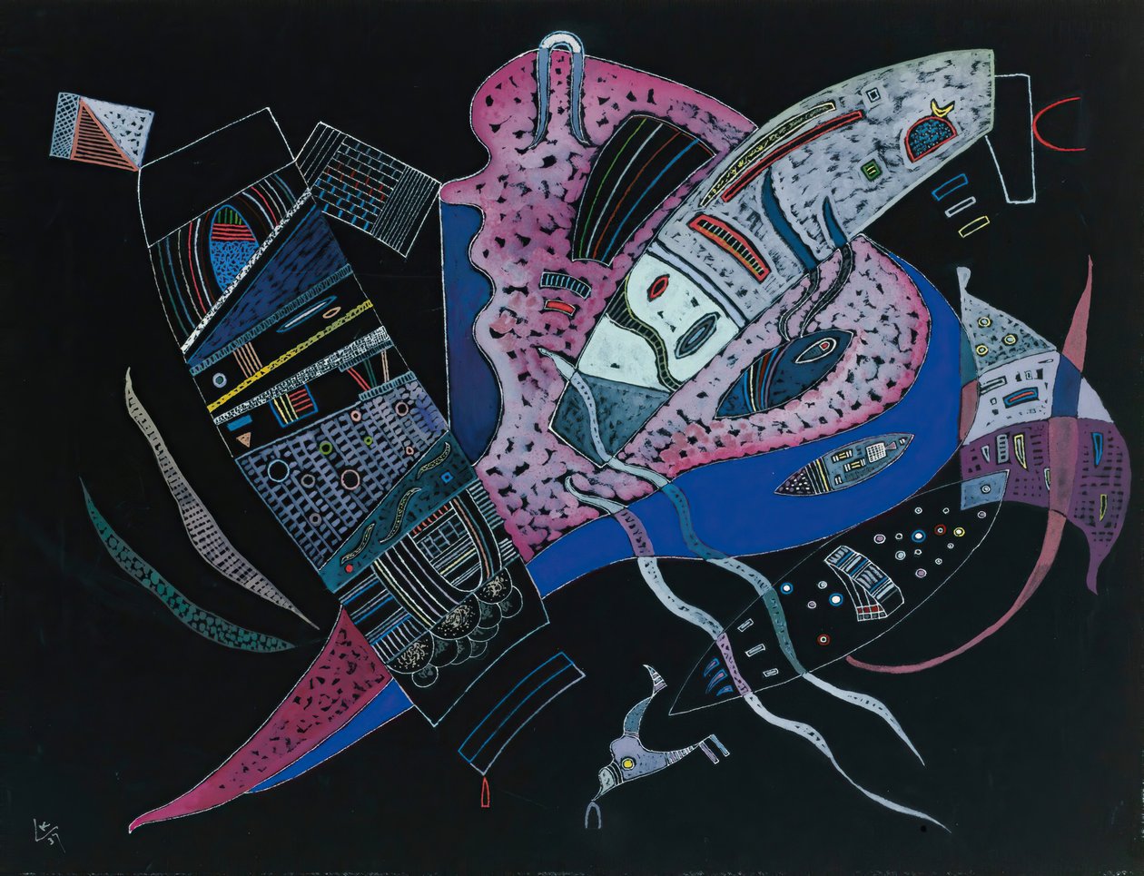 Concentré by Wassily Kandinsky