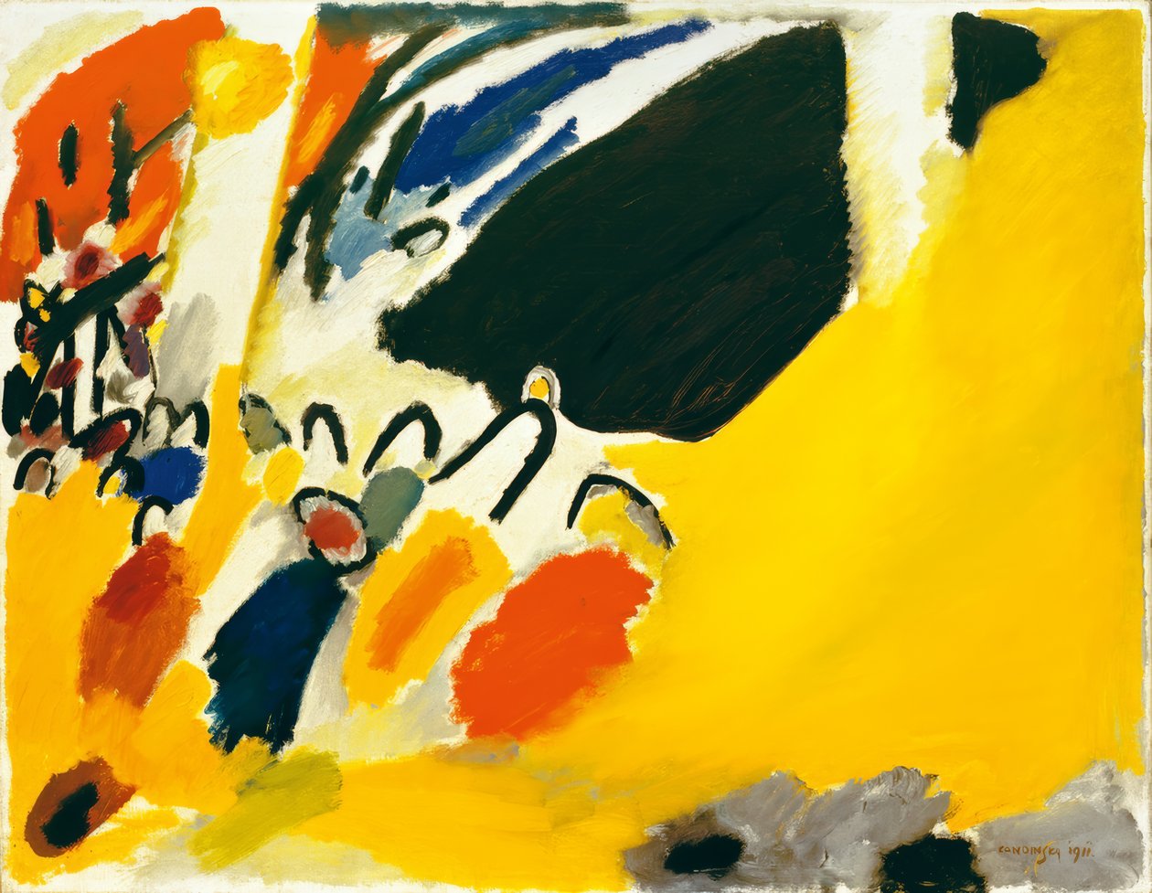 Impression III by Wassily Kandinsky