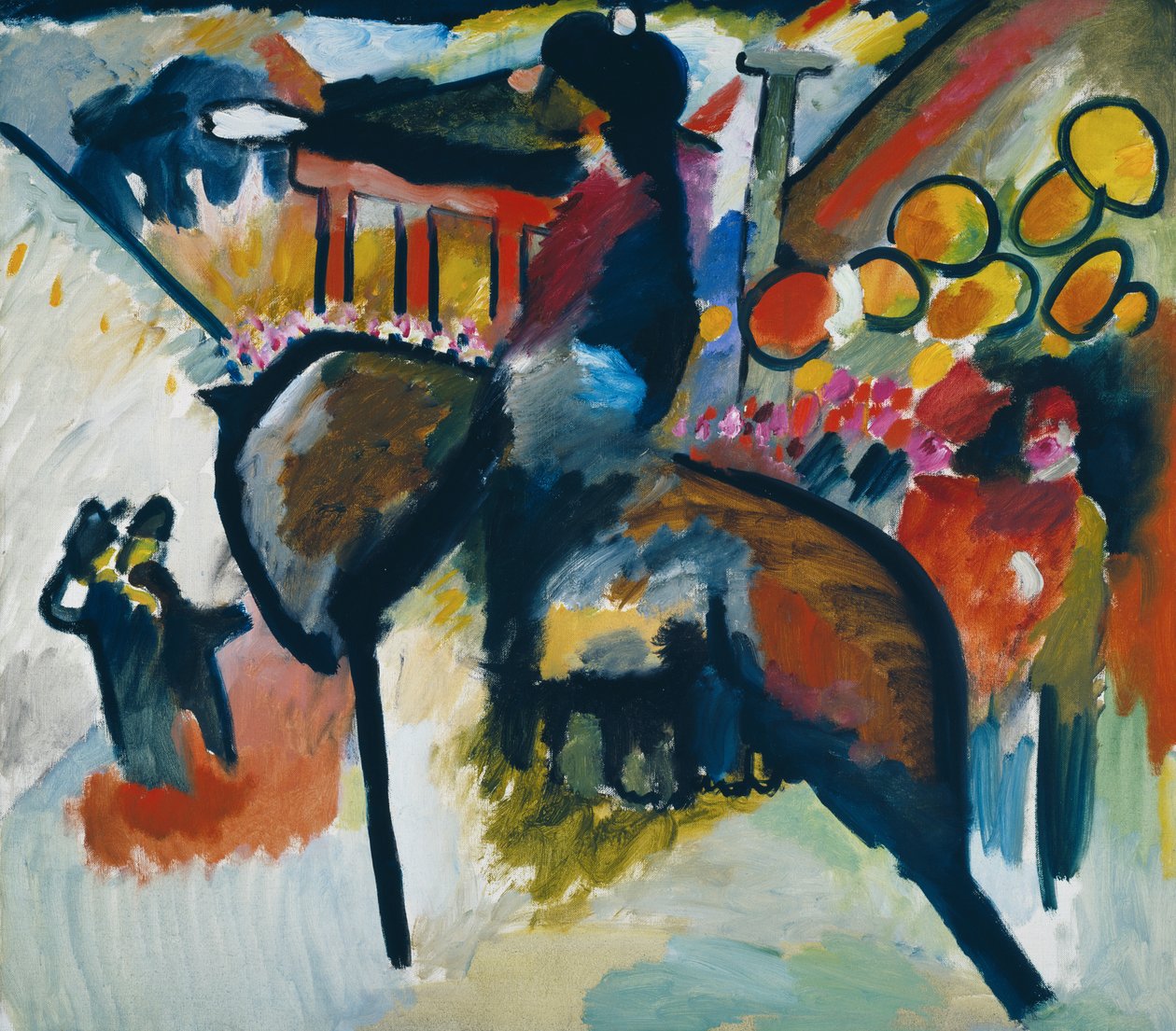 Impression IV (Gendarme) by Wassily Kandinsky