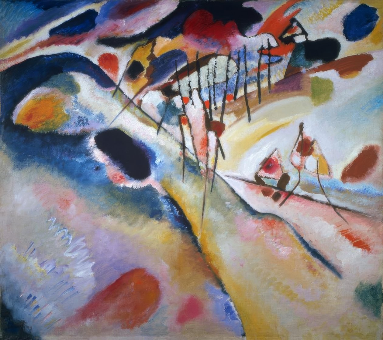 Landscape by Wassily Kandinsky