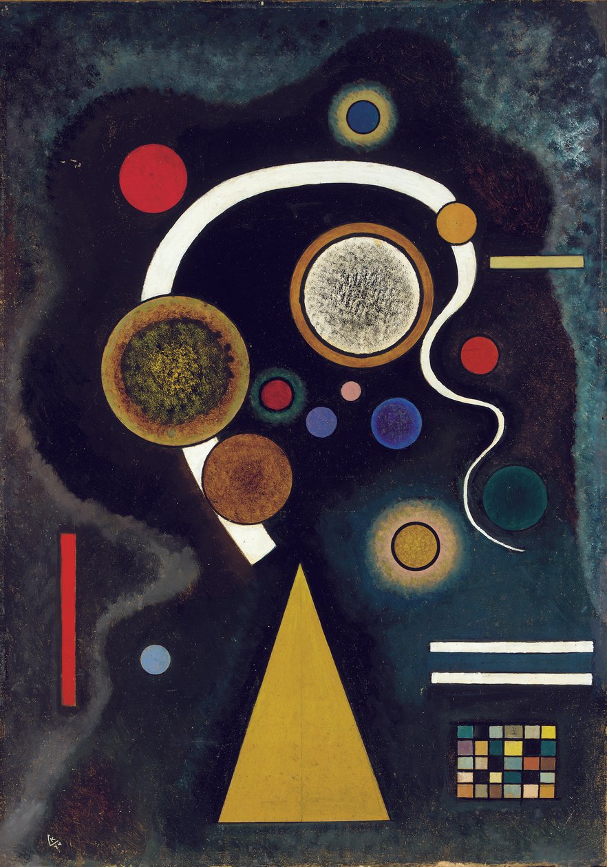 Moody Line by Wassily Kandinsky