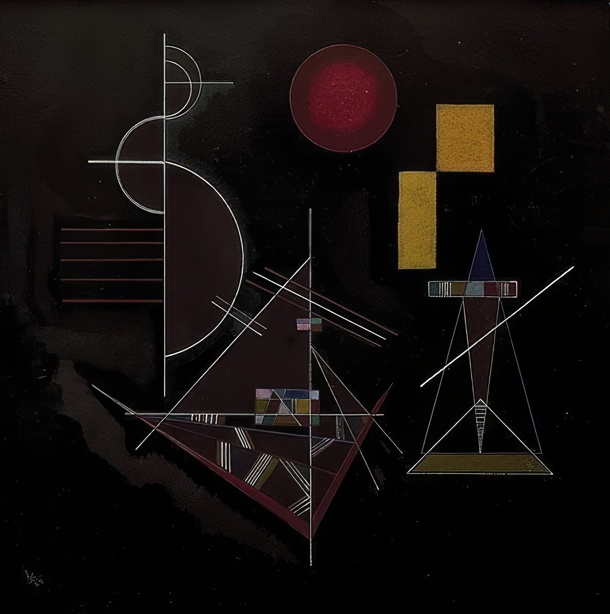 Light in Heavy by Wassily Kandinsky