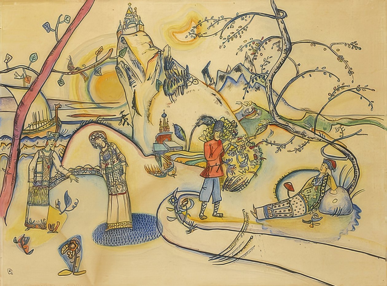 Untitled. 1915 by Wassily Kandinsky