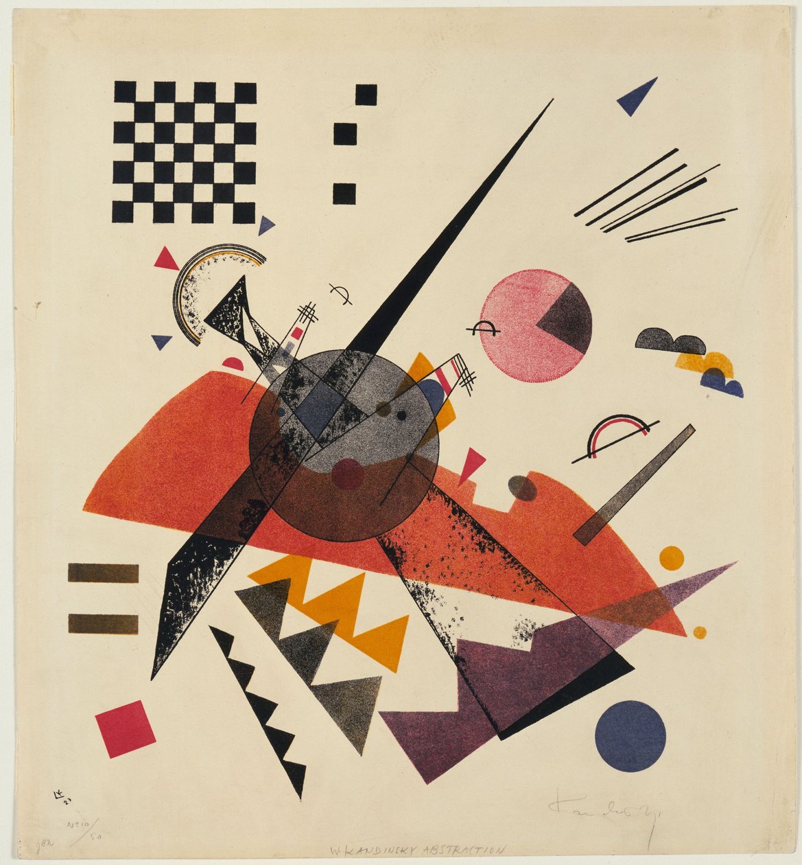 Orange, 1923 by Wassily Kandinsky