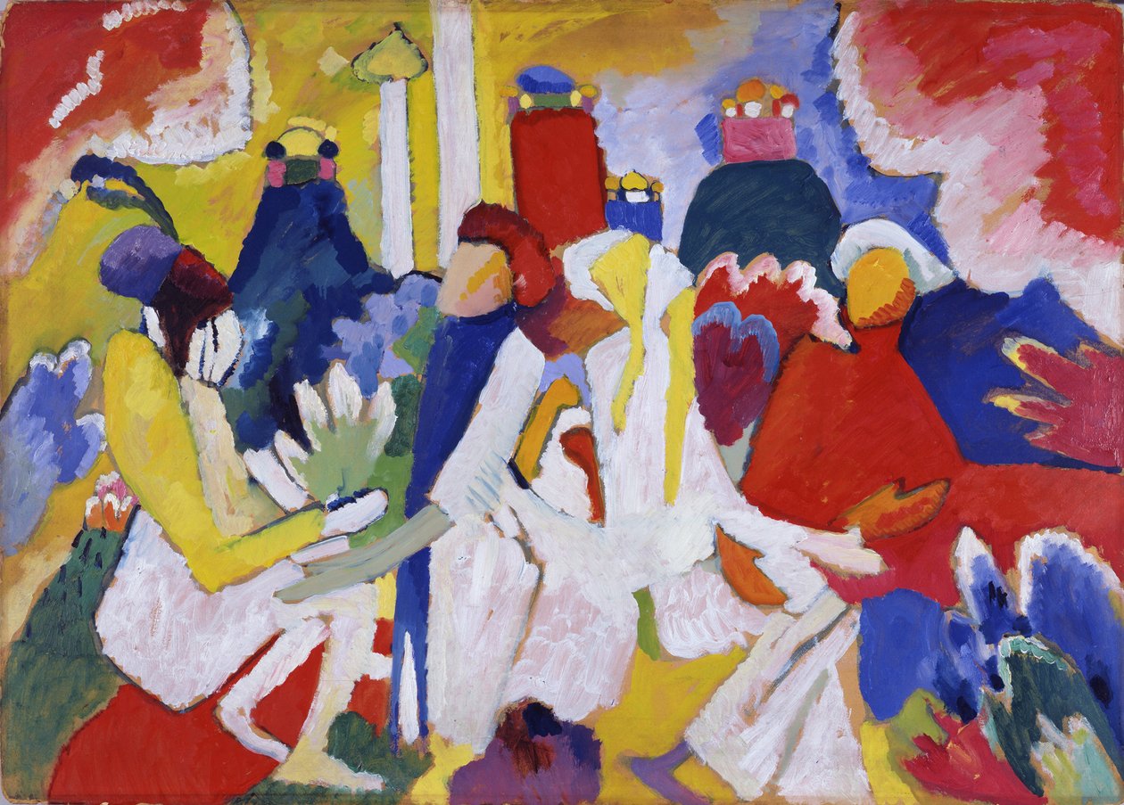 Oriental, 1909 by Wassily Kandinsky