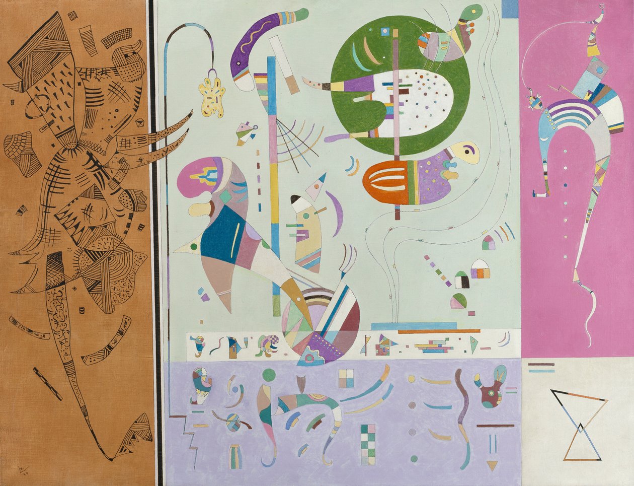 Various Parties by Wassily Kandinsky