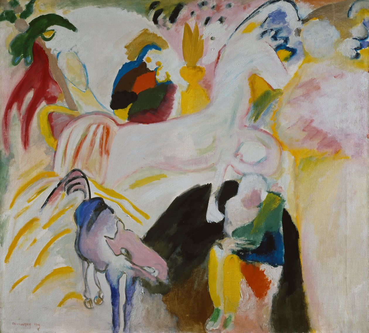 Horses by Wassily Kandinsky