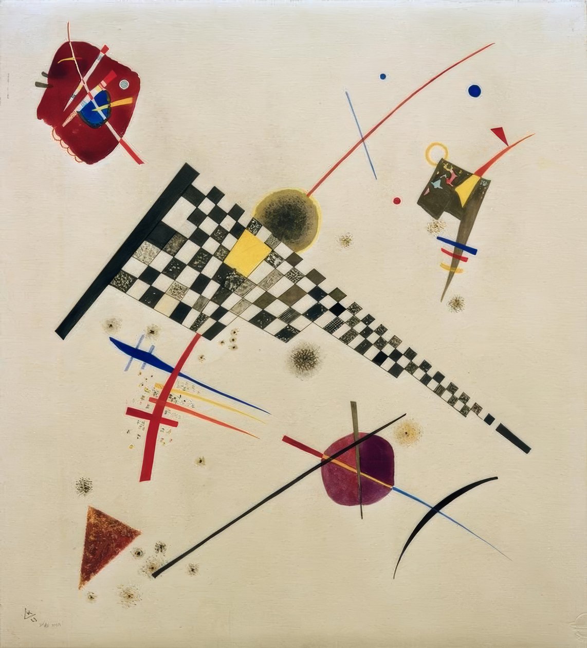 Grid by Wassily Kandinsky