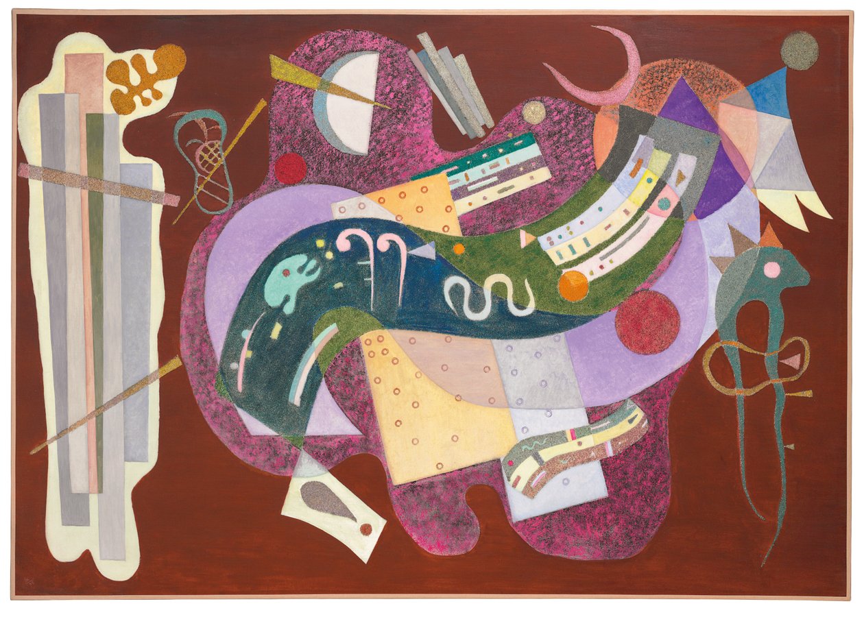 Rigid and curved by Wassily Kandinsky