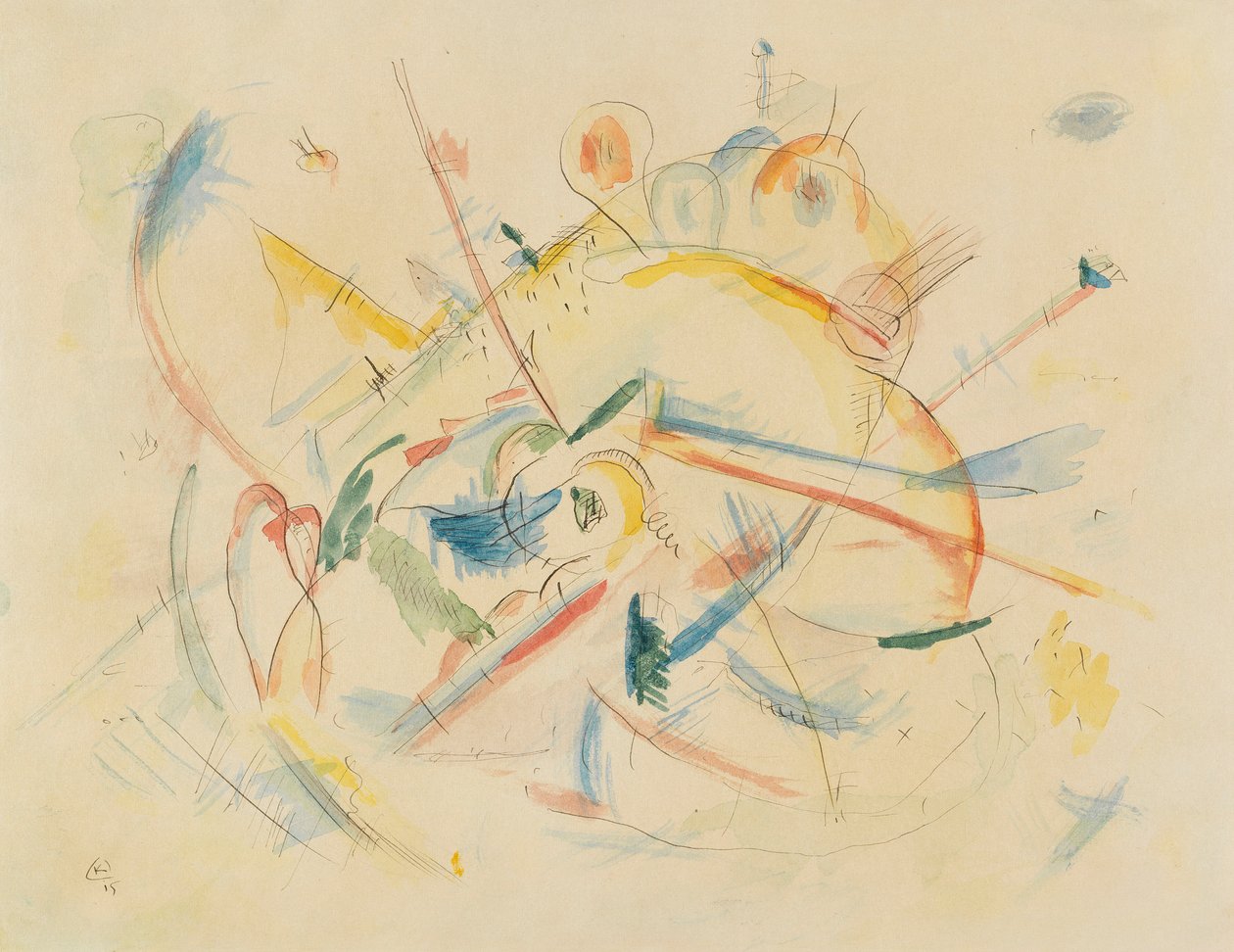 Untitled by Wassily Kandinsky