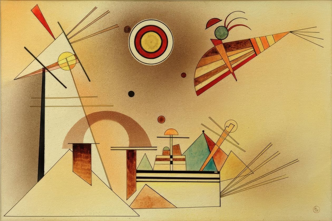 Reduced Weight by Wassily Kandinsky