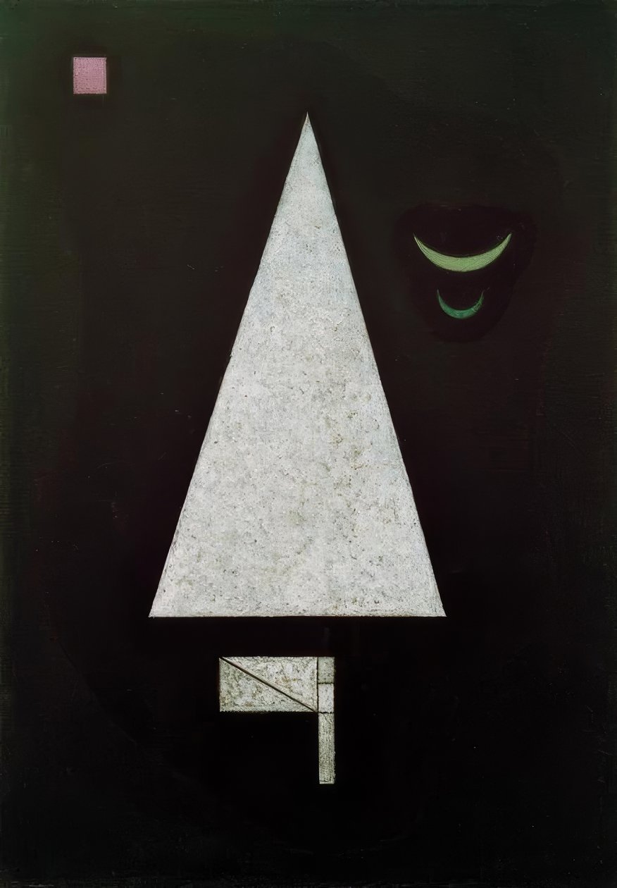 White Sharpness by Wassily Kandinsky
