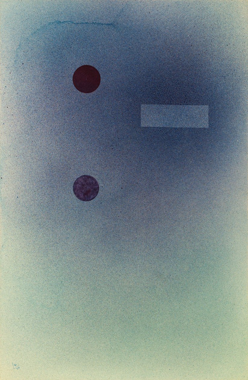 Two to One by Wassily Kandinsky