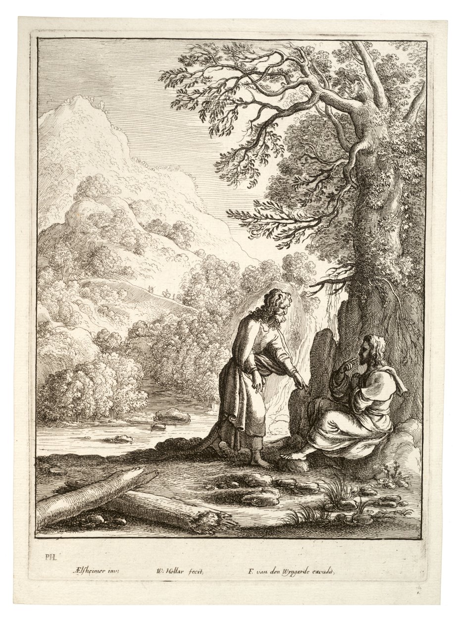 The Temptation by Wenceslaus Hollar