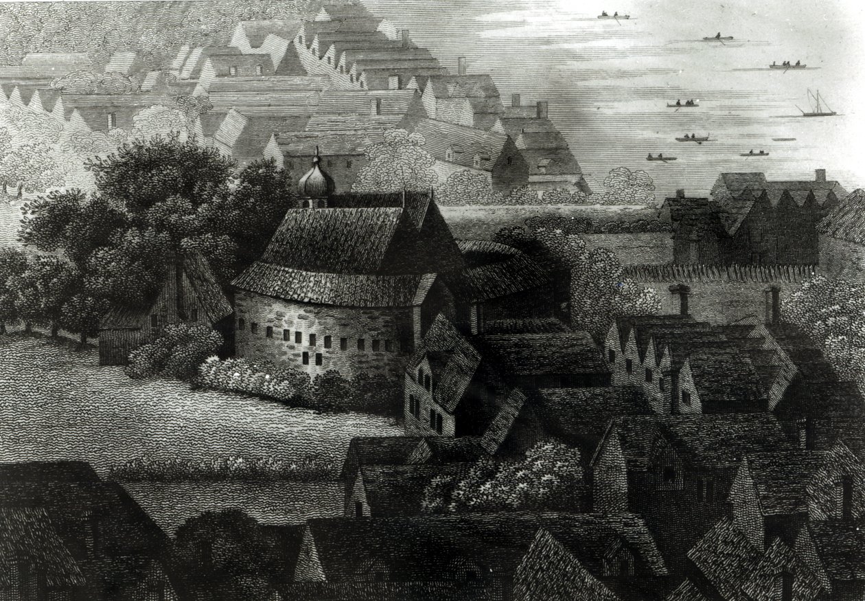 Bear Garden by Wenceslaus Hollar