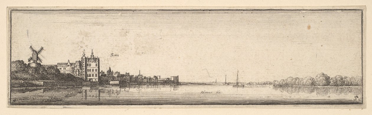 Bonn by Wenceslaus Hollar
