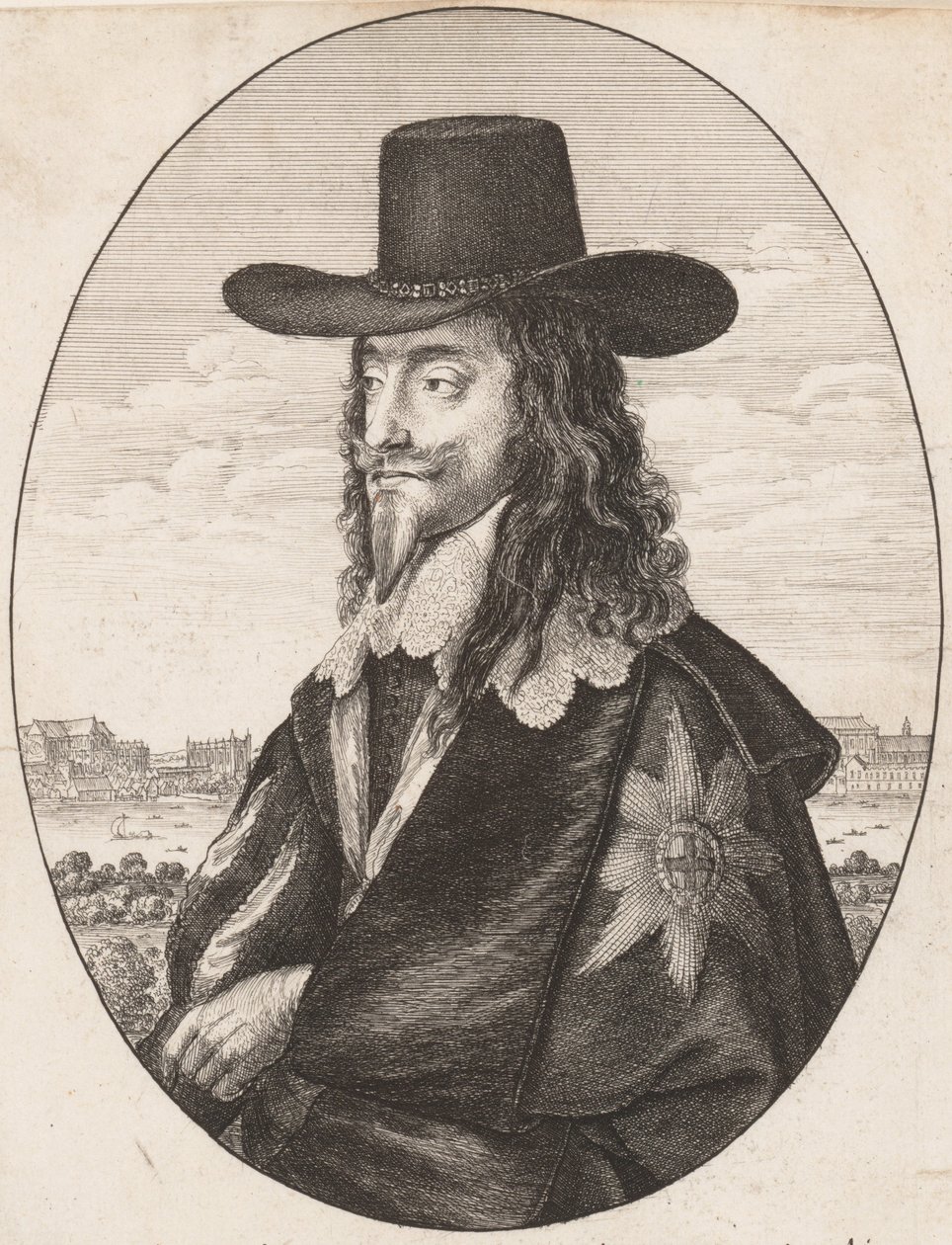 Charles I by Wenceslaus Hollar