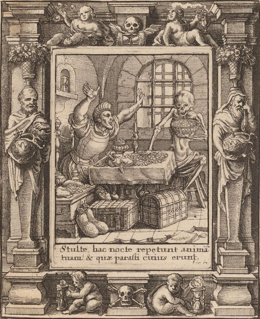 Miser by Wenceslaus Hollar