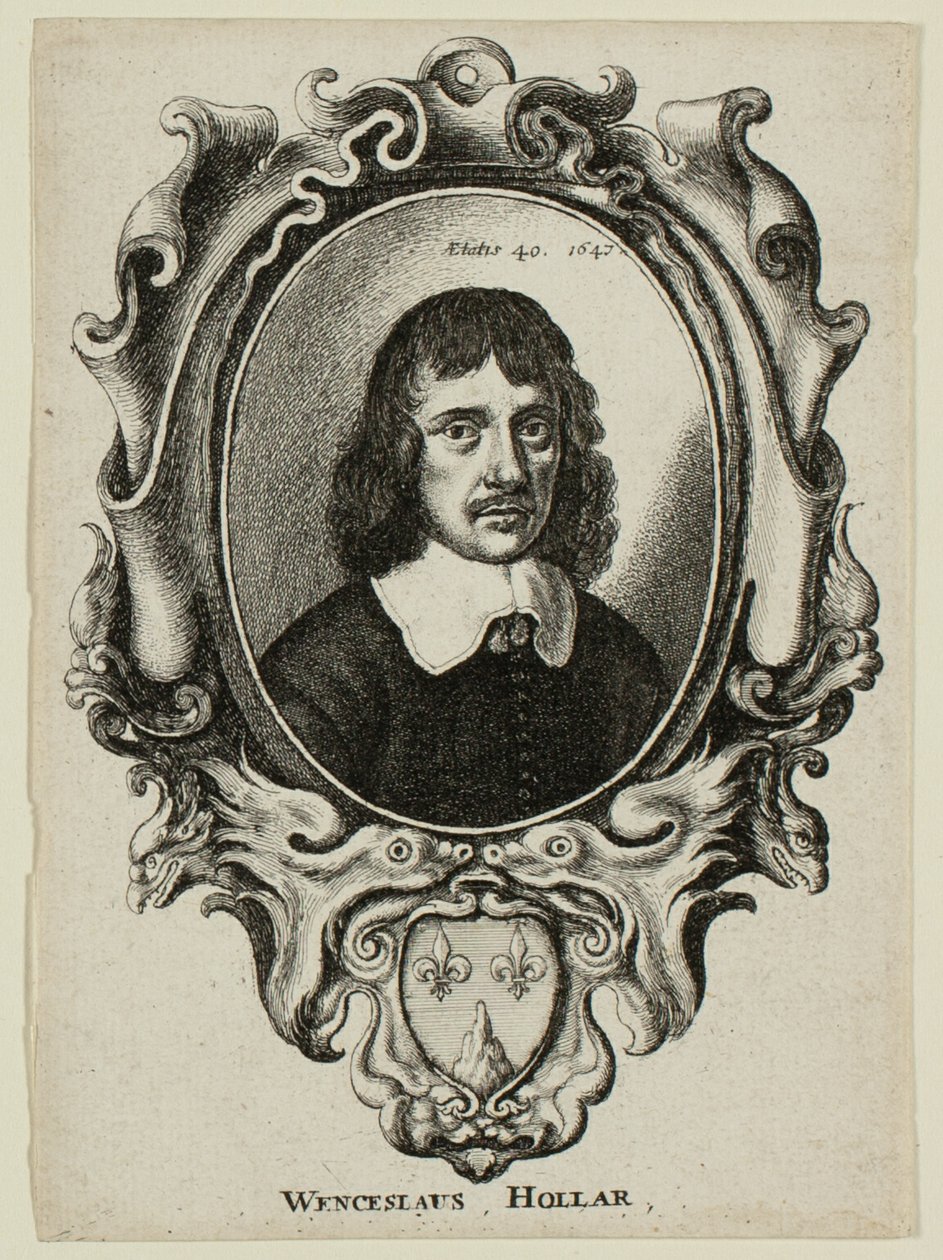 Self-Portrait by Wenceslaus Hollar