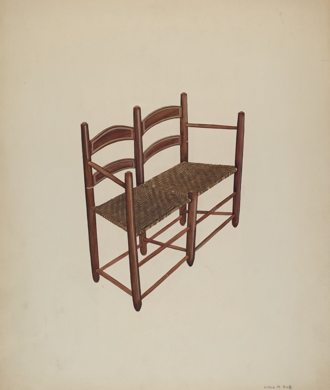 Ox Cart Chair by Wilbur M Rice
