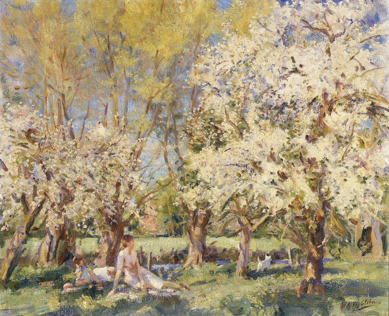 The Merry Month of May by Wilfred Gabriel de Glehn