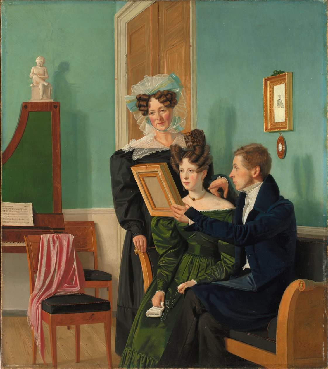 The Raffenberg Family by Wilhelm Ferdinand Bendz