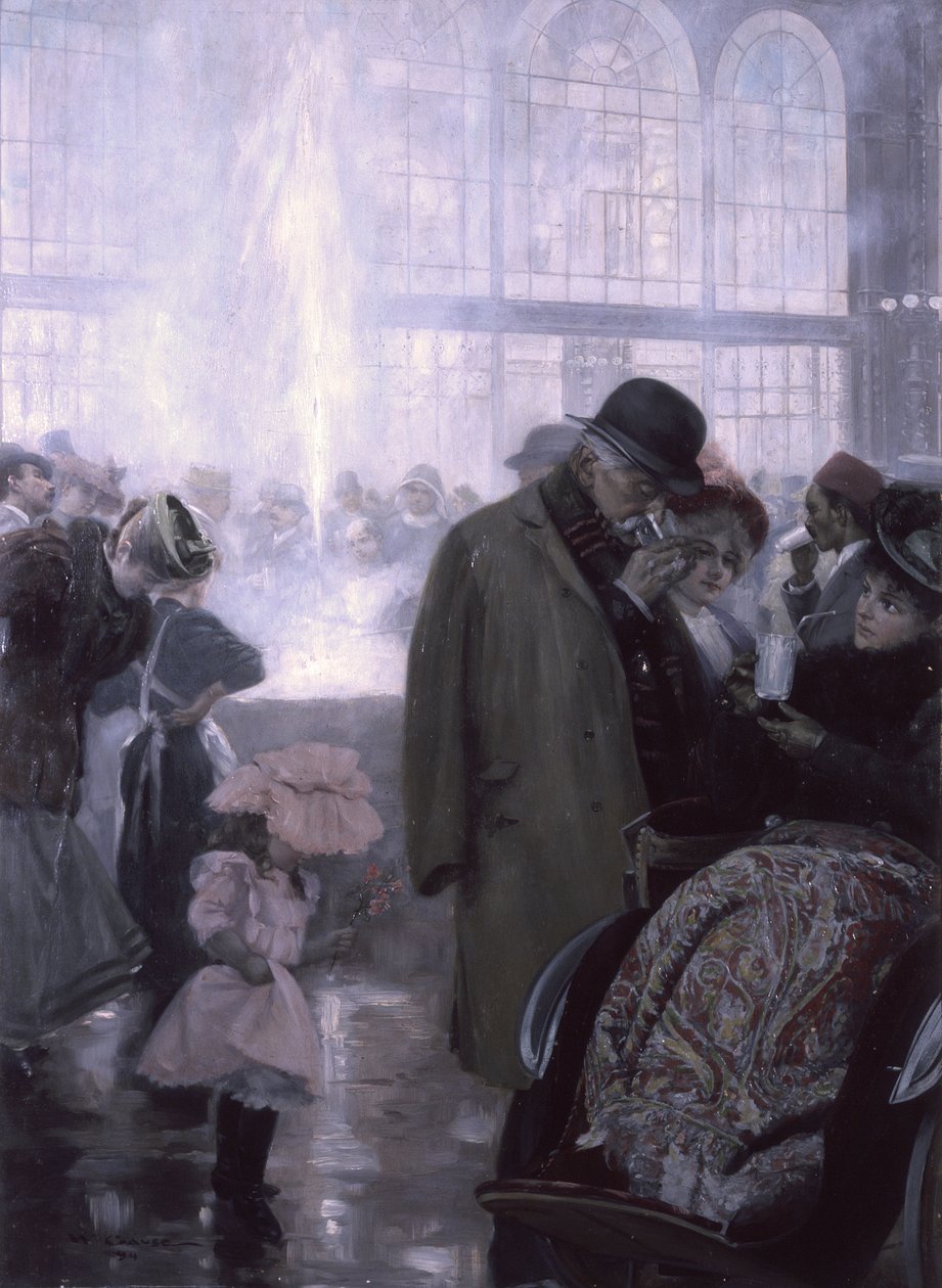 Hot Spring by Wilhelm Gause