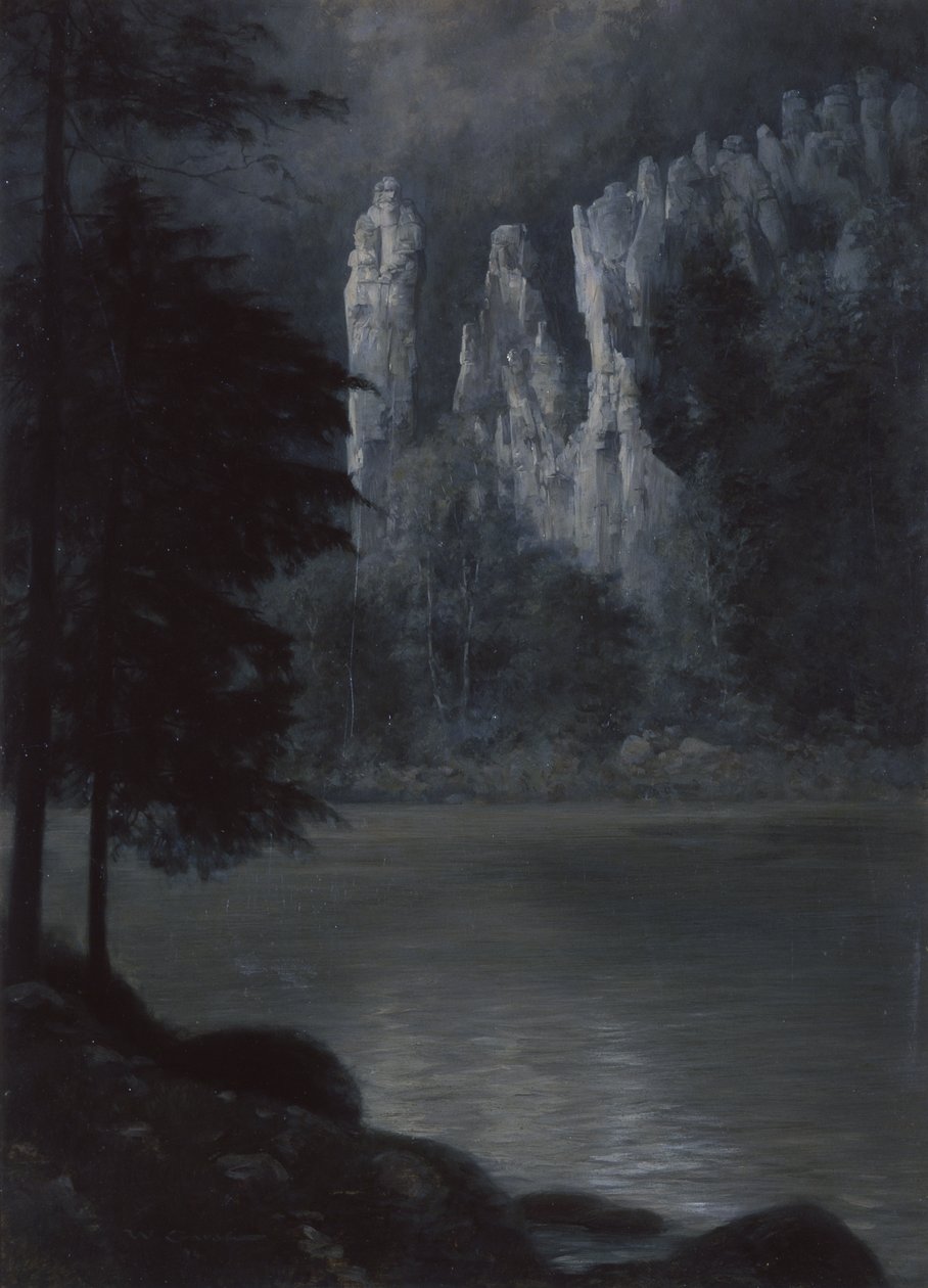 Hans Heiling (The Hans Heiling Rocks) by Wilhelm Gause