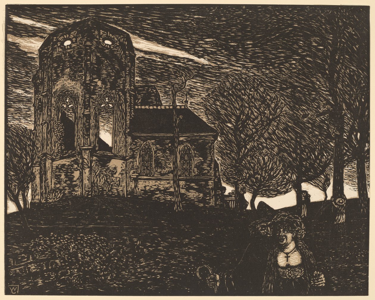 Springtime Storm by Wilhelm Laage