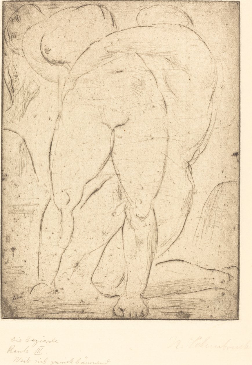 Passion II by Wilhelm Lehmbruck