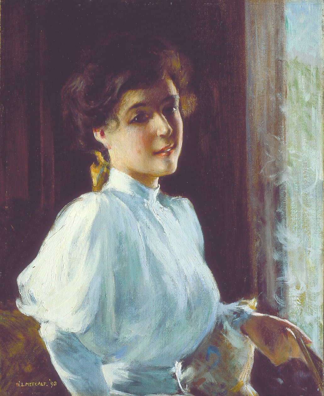 A Young Woman by Willard Leroy Metcalf