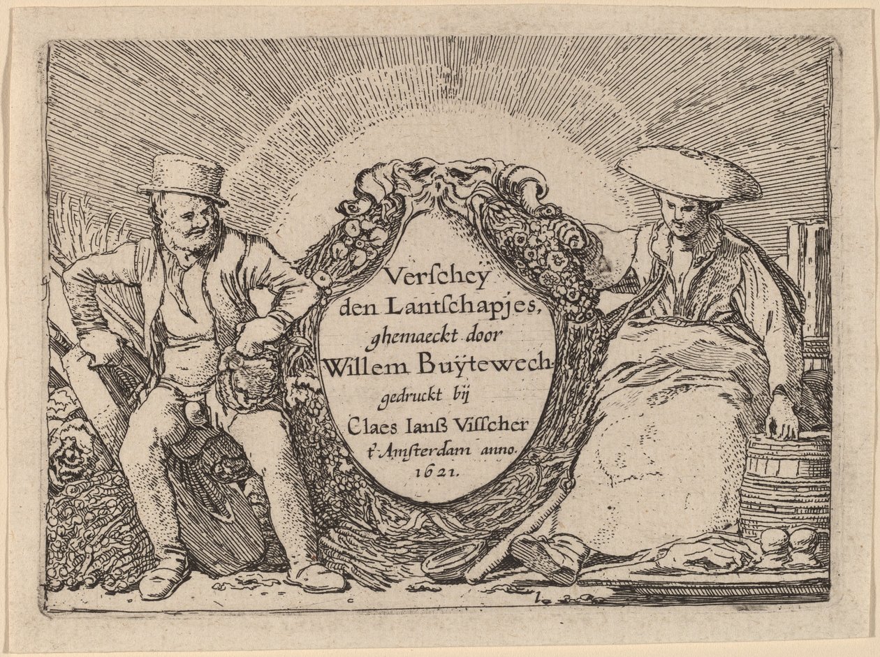 Title Plate by Willem Buytewech