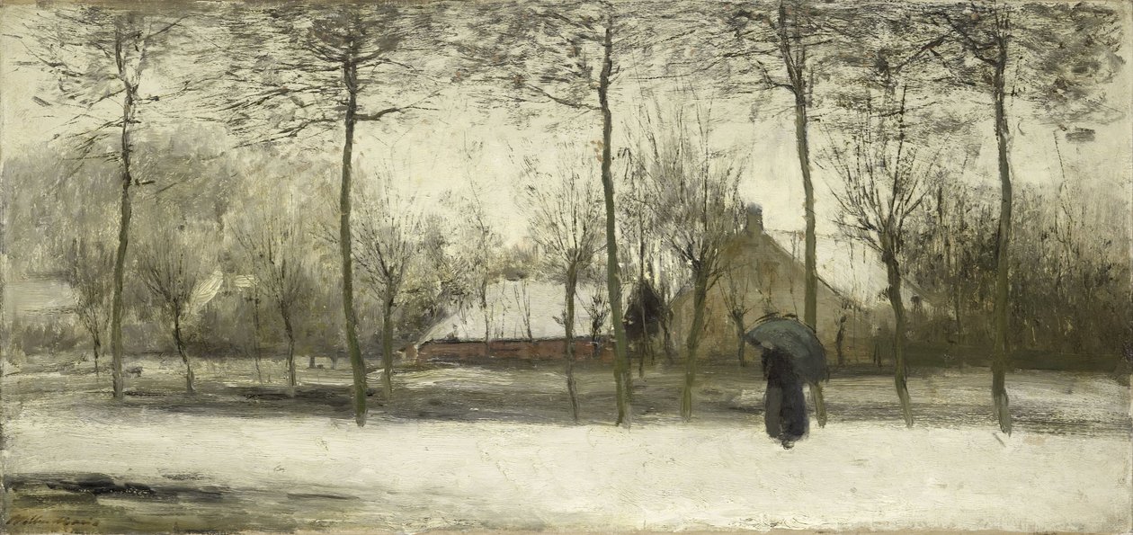 Winter Landscape by Willem Maris