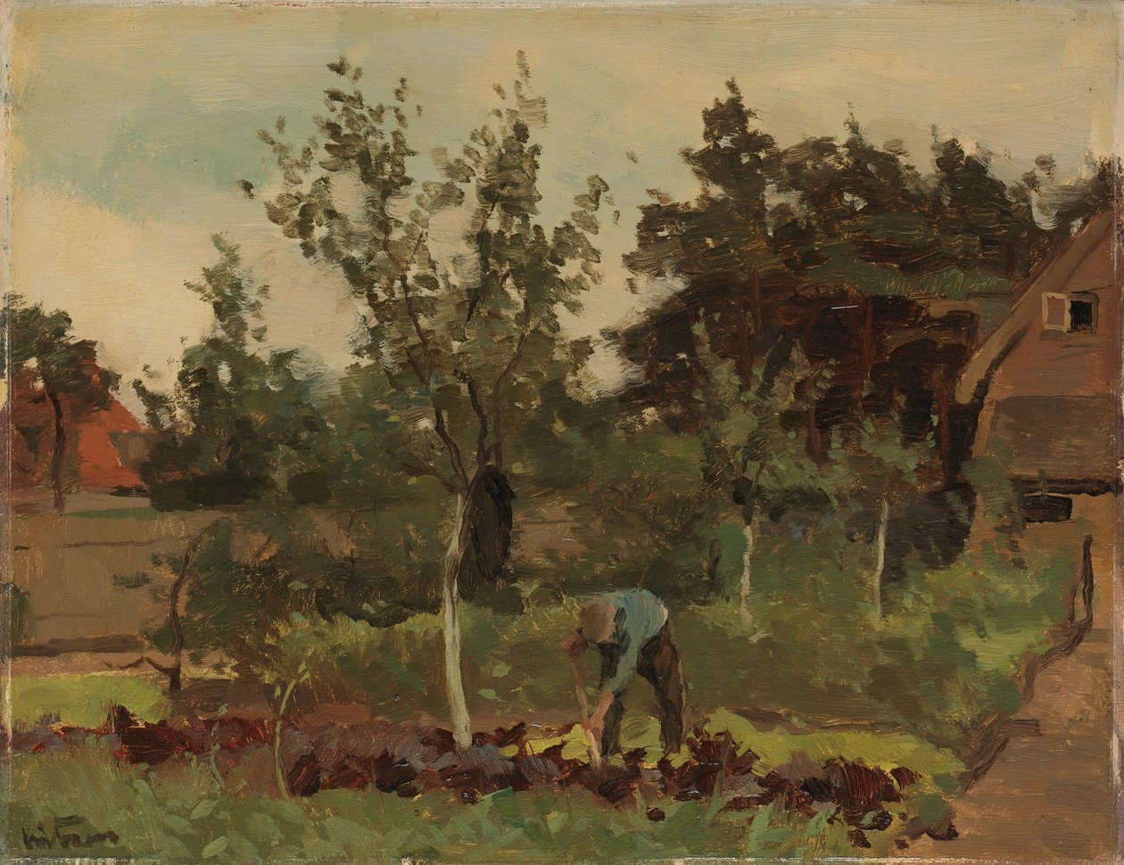 Vegetable Garden by Willem Arnoldus Witsen