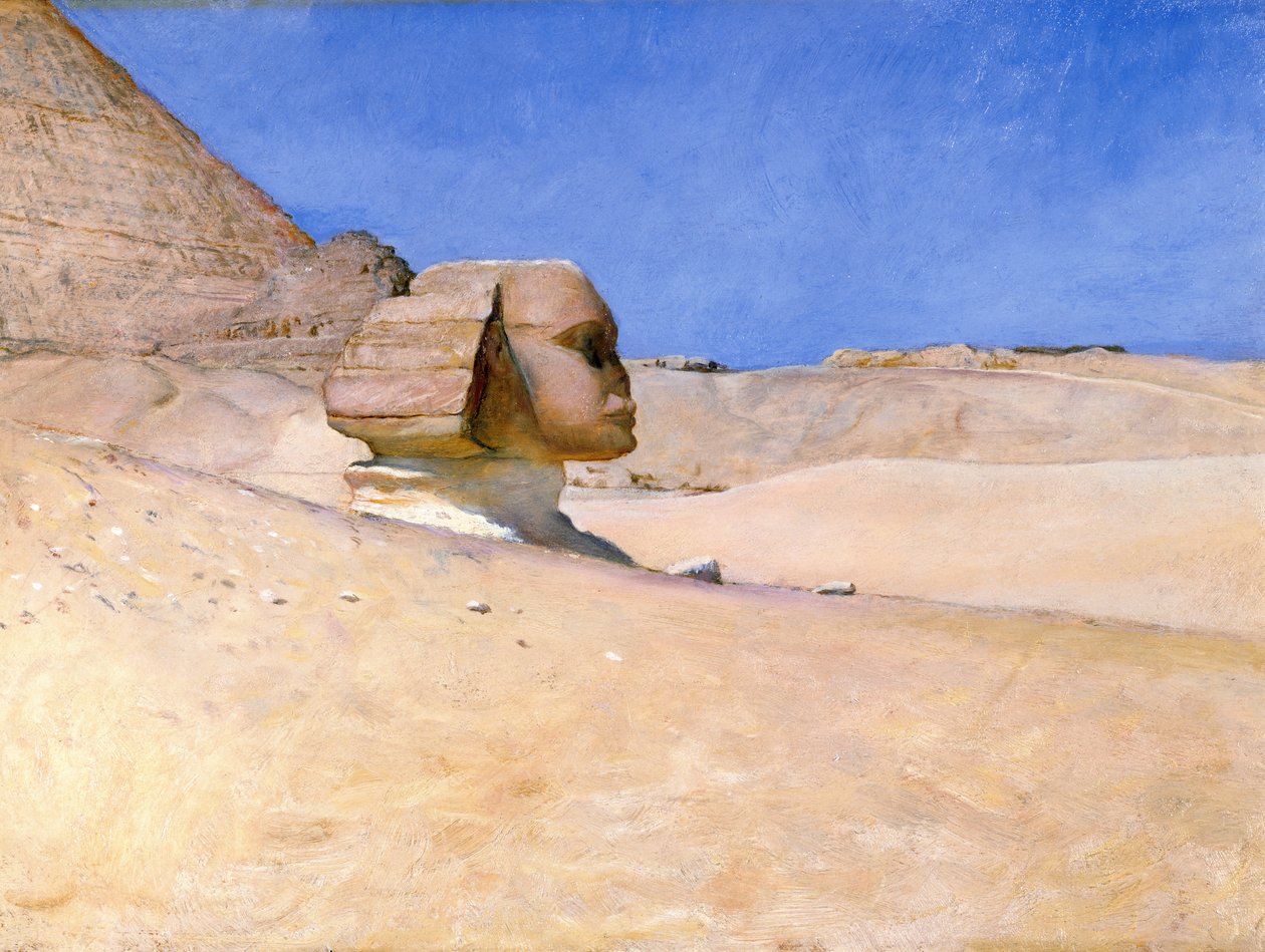 The Sphinx at Midday in Summer, c.1885 by William Blake Richmond