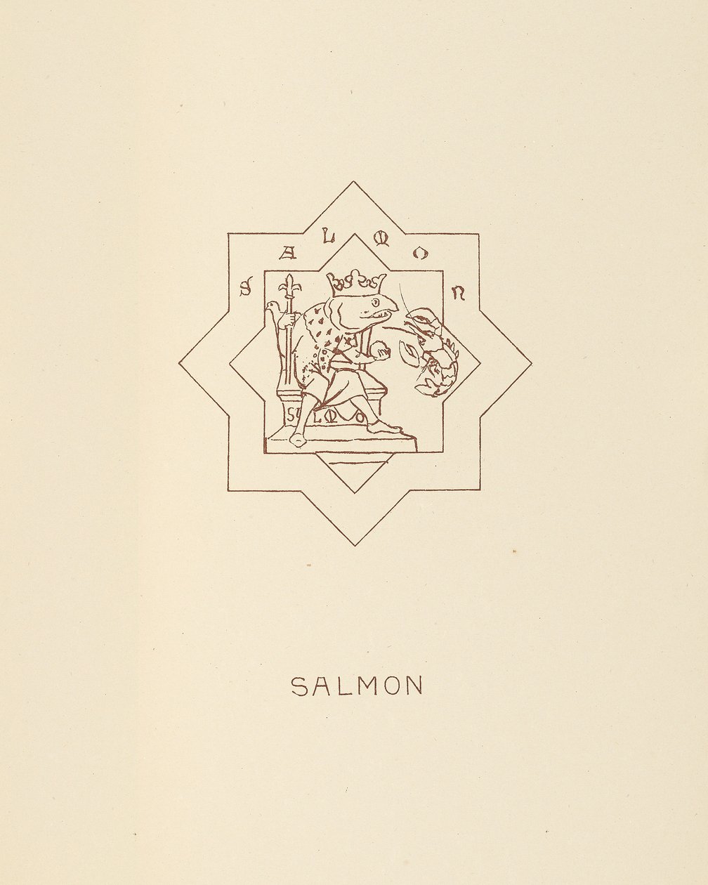 Salmon, 1878 by William Burges