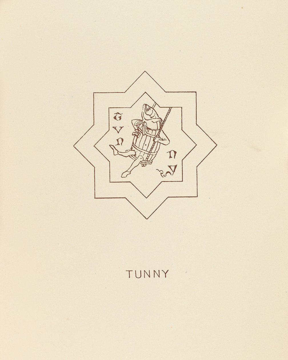 Tunny by William Burges