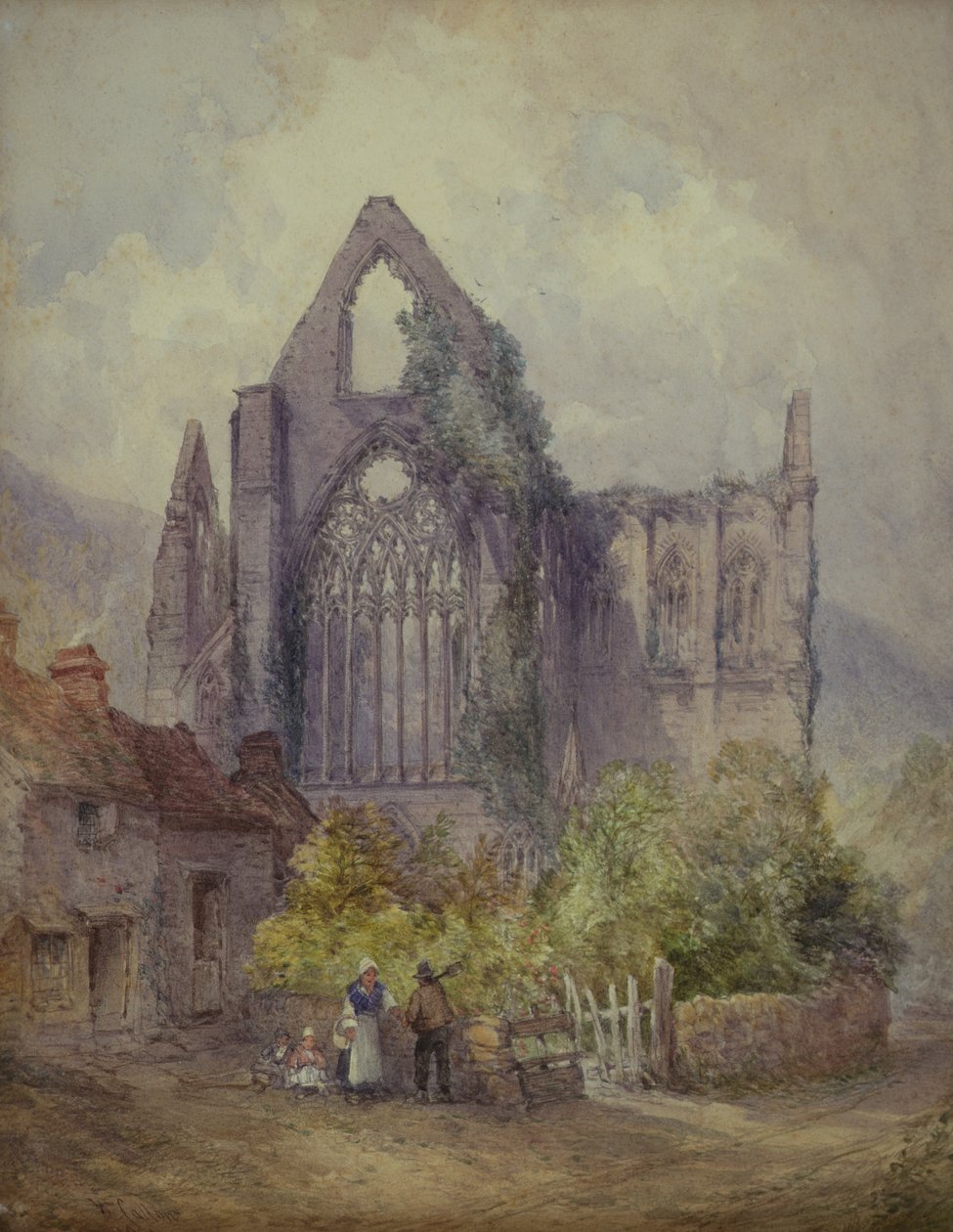 Tintern Abbey, 1901 by William Callow