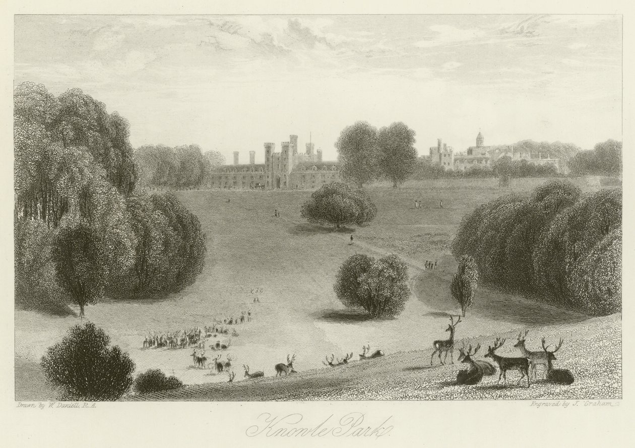 Knowle Park by William Daniell