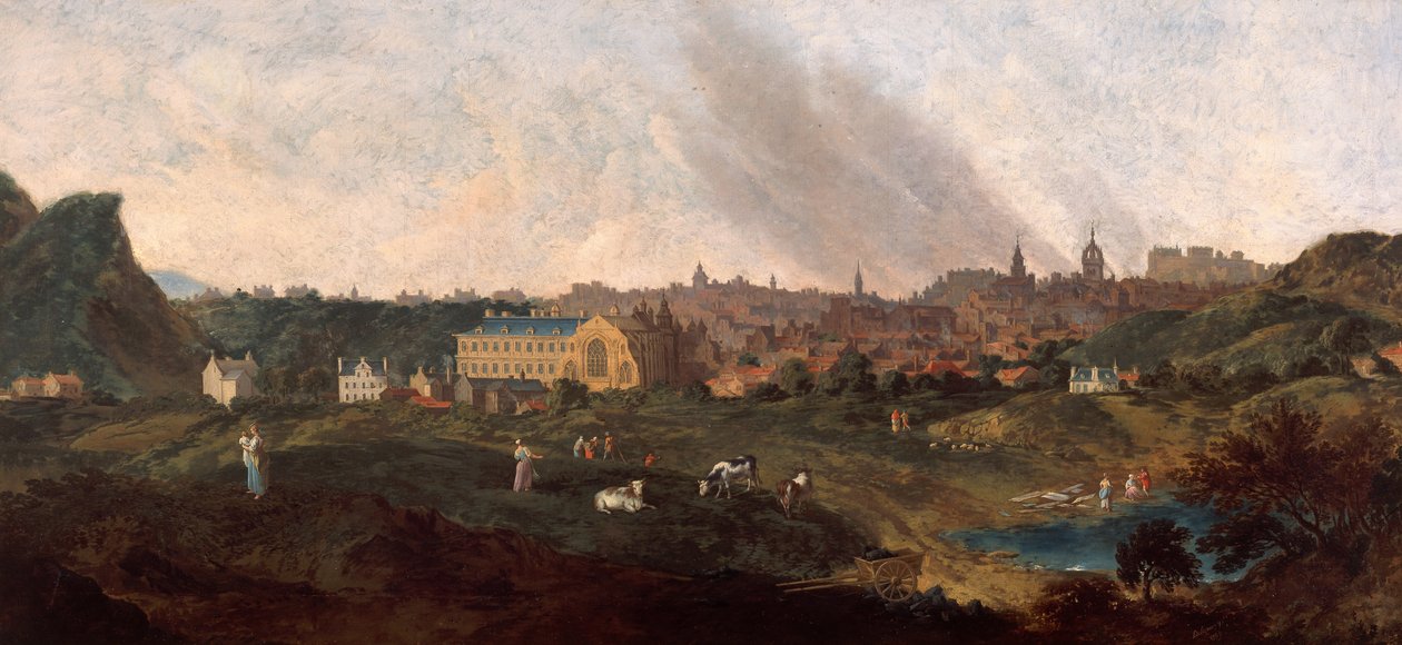 View of Edinburgh by William Delacour