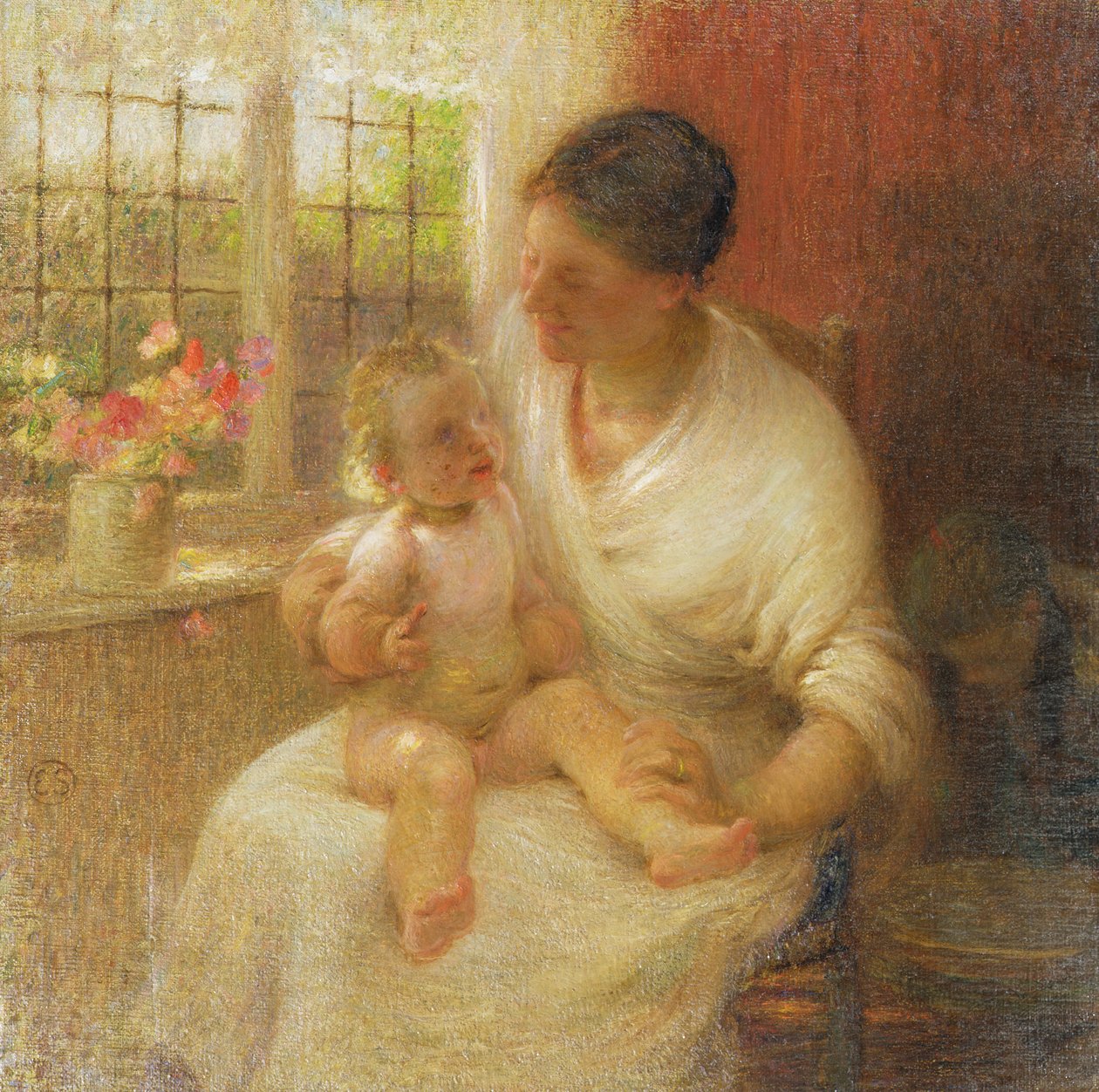 A Cottage Madonna, 1907 by William Edward Stott