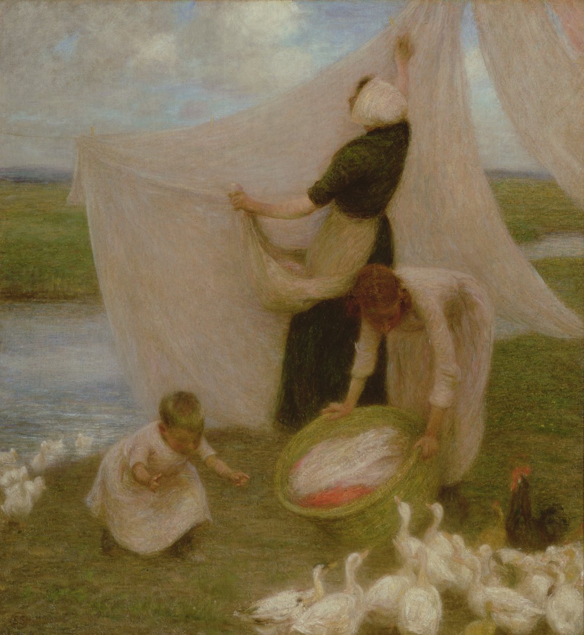 Washing Day by William Edward Stott