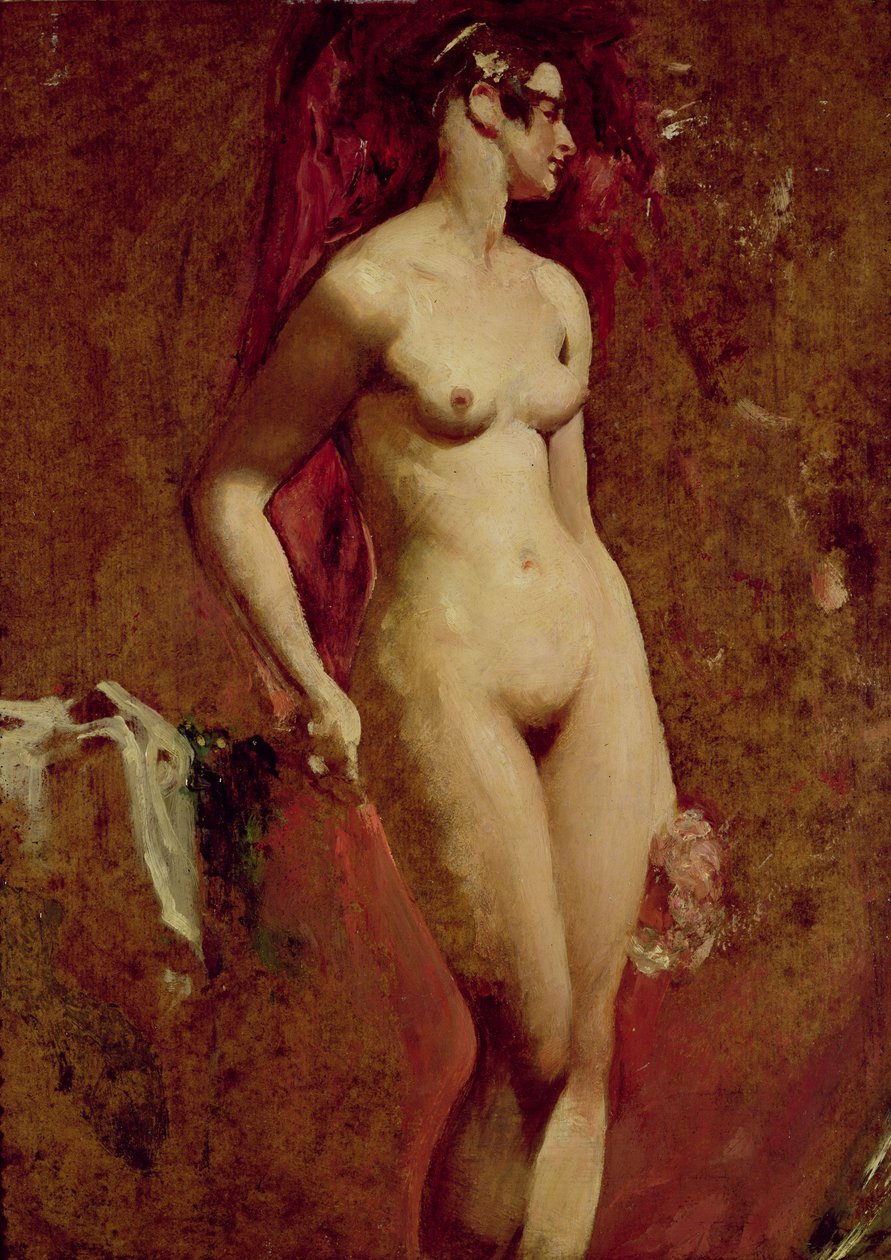 Nude Female Standing by William Etty